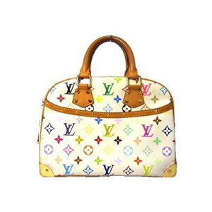 Louis Vuitton LV Trouville Multicolor White Brown Handbag Tote Bag